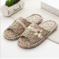 Cotton House Slippers Women And Men Indoor Open Toe Slip on Home Korean Shoes